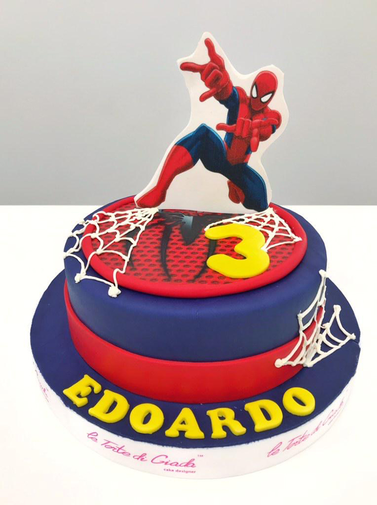torta compleanno spiderman